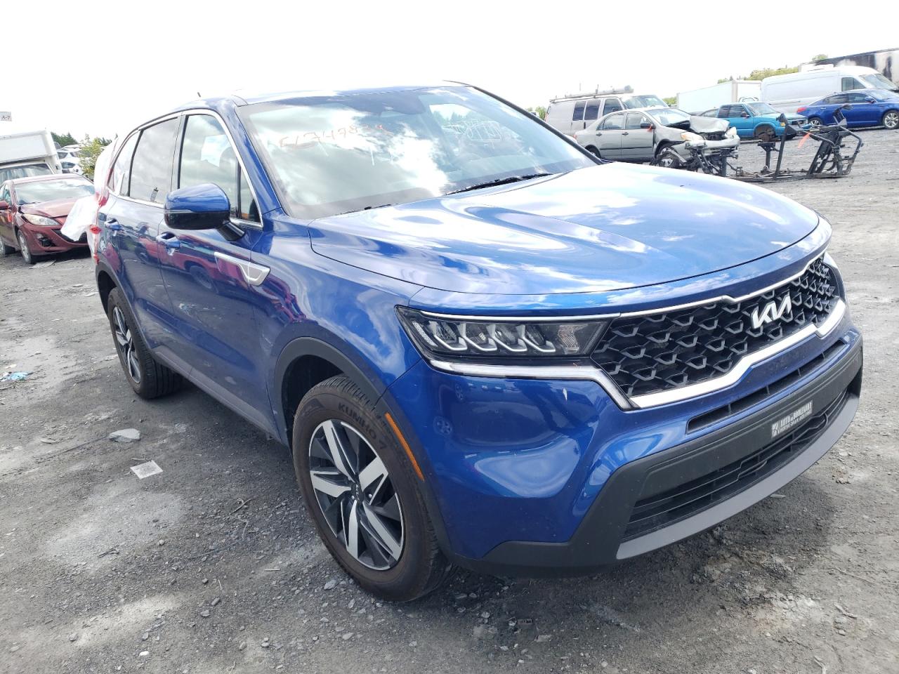 2022 KIA SORENTO LX VIN:5XYRGDLC3NG095882