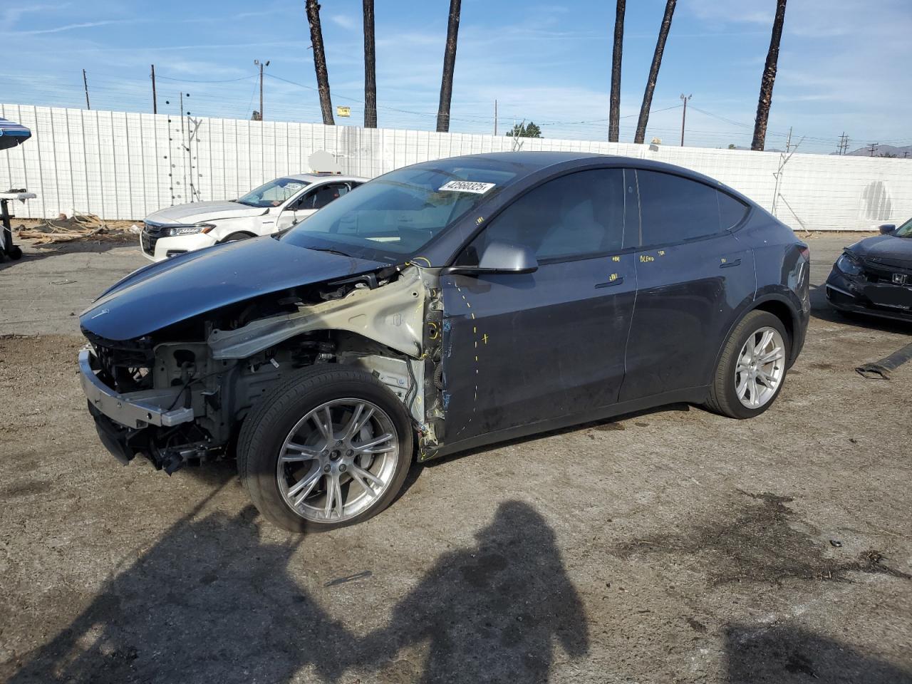 2023 TESLA MODEL Y  VIN:7SAYGDEE2PF910726