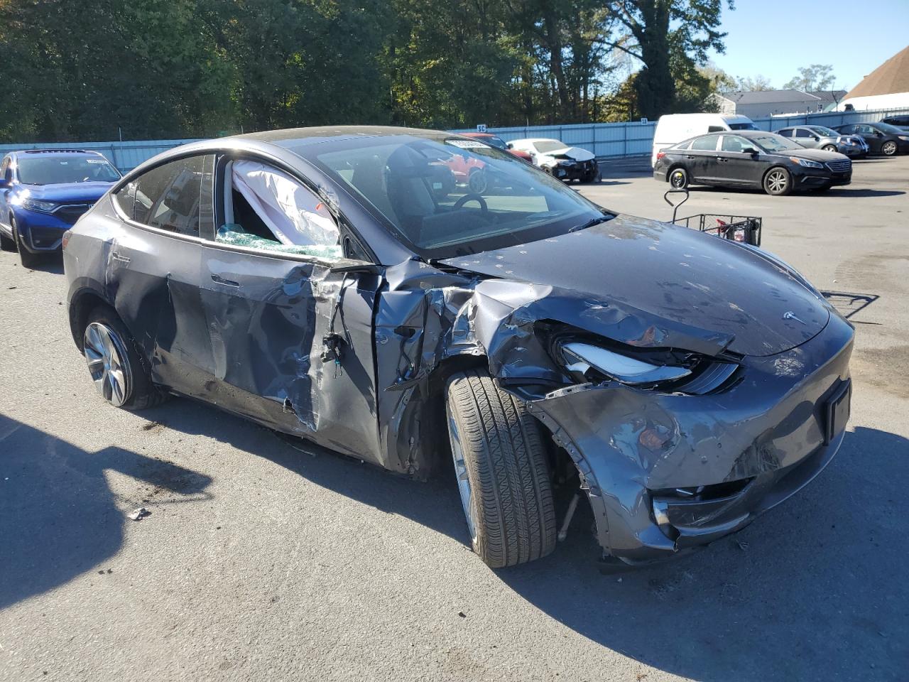 2023 TESLA MODEL Y  VIN:7SAYGAEE7PF929304