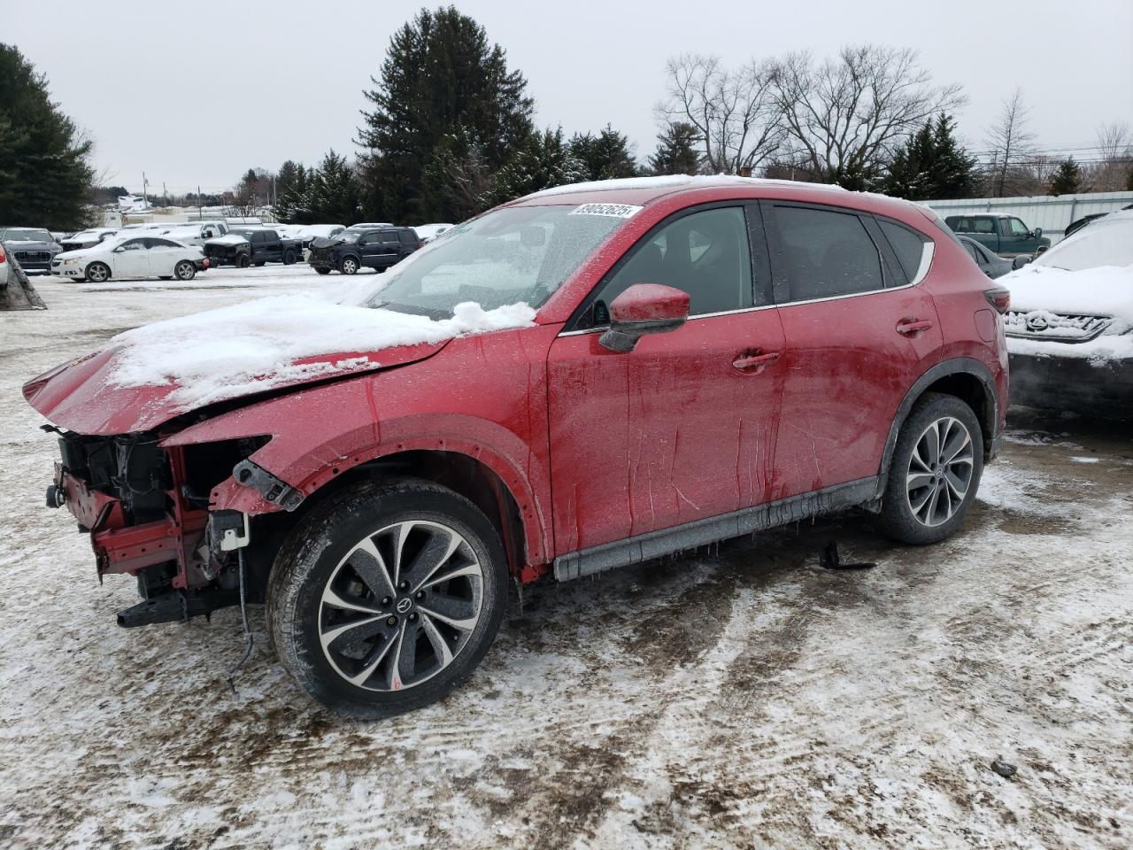 2022 MAZDA CX-5 PREMIUM VIN:JM3KFBDM6N0599694