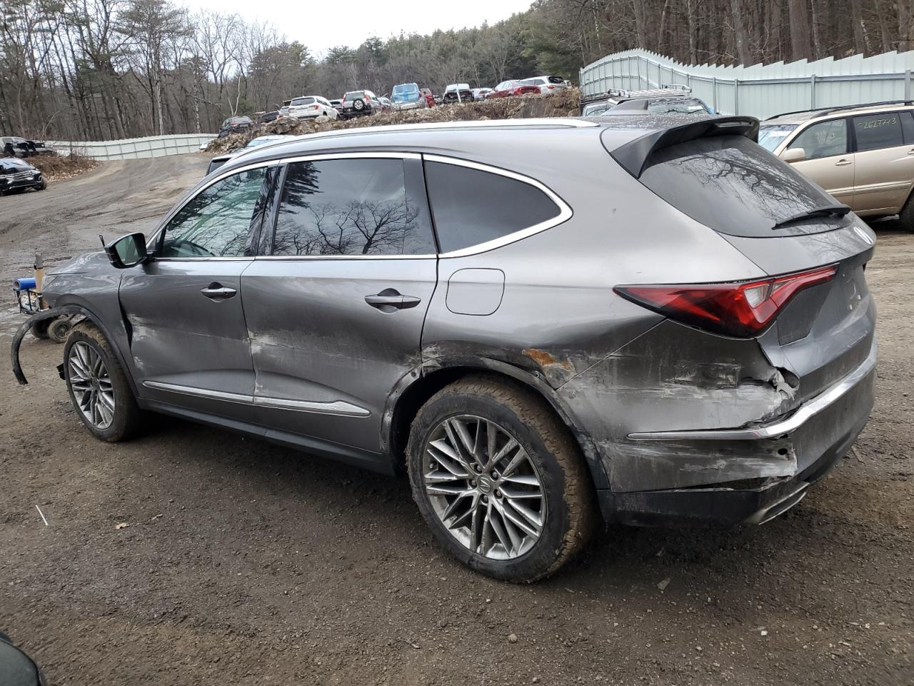 2022 ACURA MDX ADVANCE VIN:5J8YE1H85NL025536