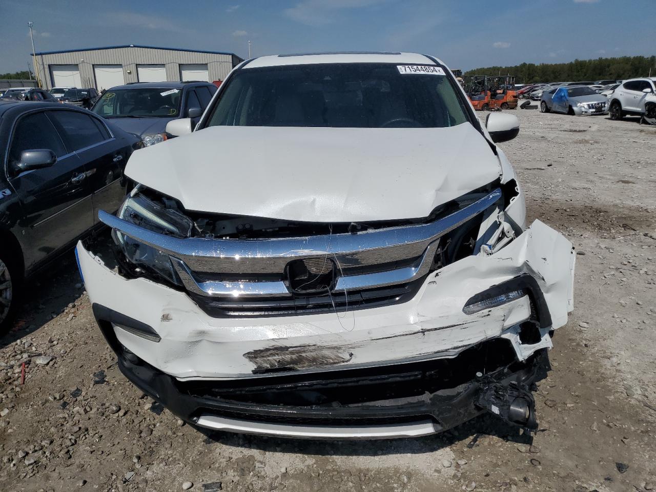 2022 HONDA PILOT EXL VIN:5FNYF6H54NB017185