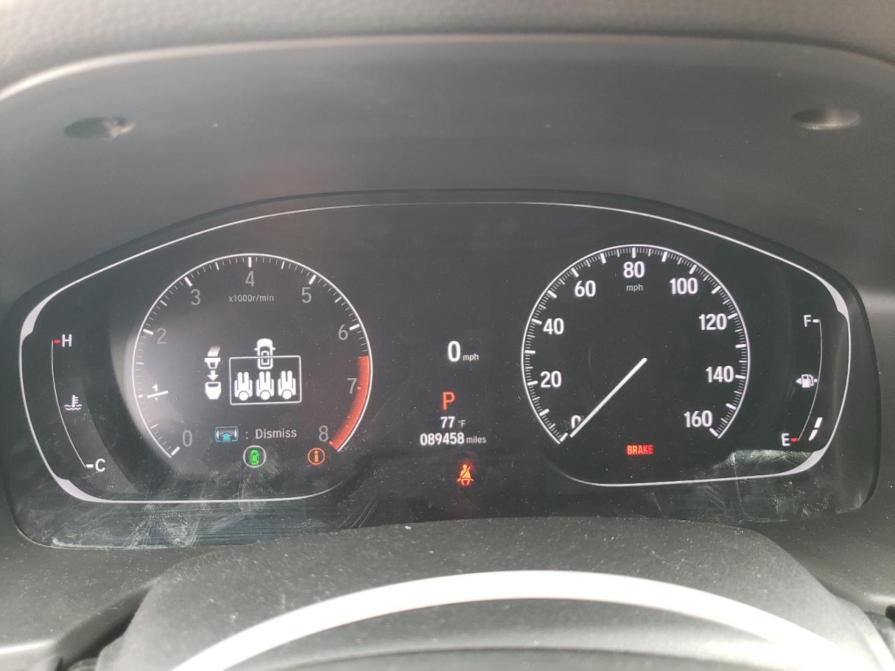 2022 HONDA ACCORD SPORT VIN:1HGCV1F39NA007795