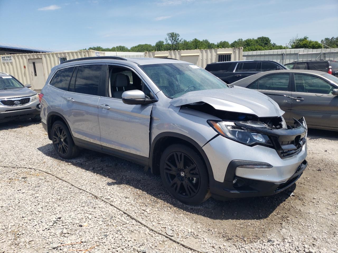 2022 HONDA PILOT SE VIN:5FNYF5H26NB024008