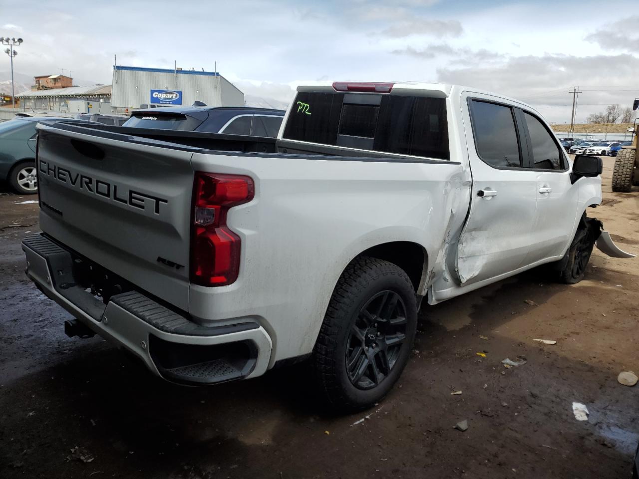 2023 CHEVROLET SILVERADO K1500 RST VIN:2GCUDEED1P1150325