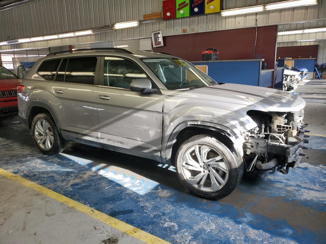 2022 VOLKSWAGEN ATLAS SE VIN:1V2LP2CAXNC564655