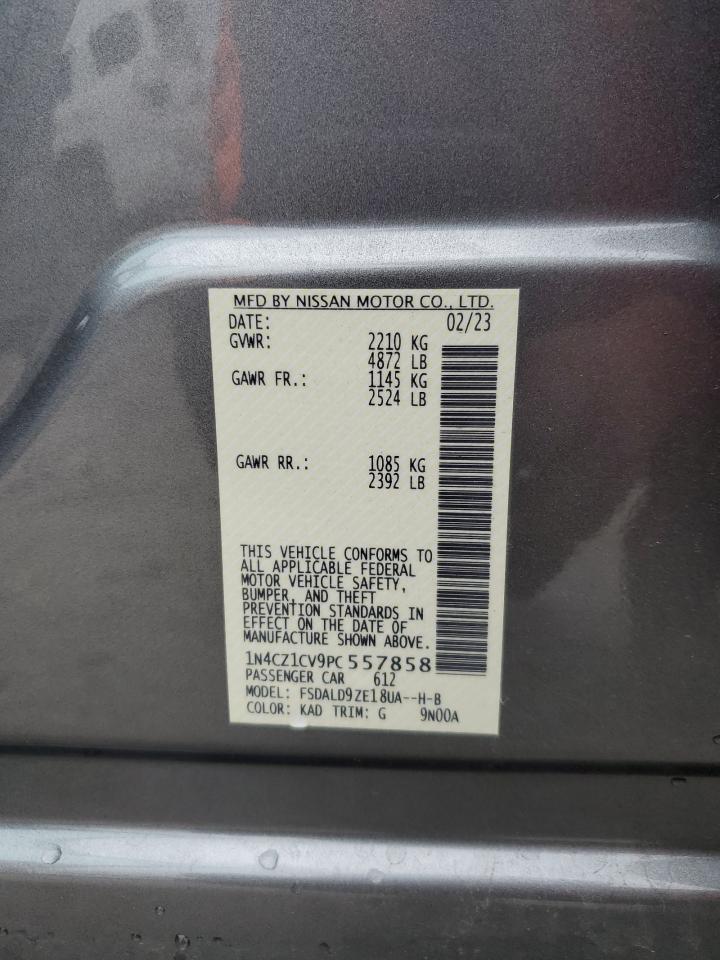 2023 NISSAN LEAF SV PLUS VIN:1N4CZ1CV9PC557858