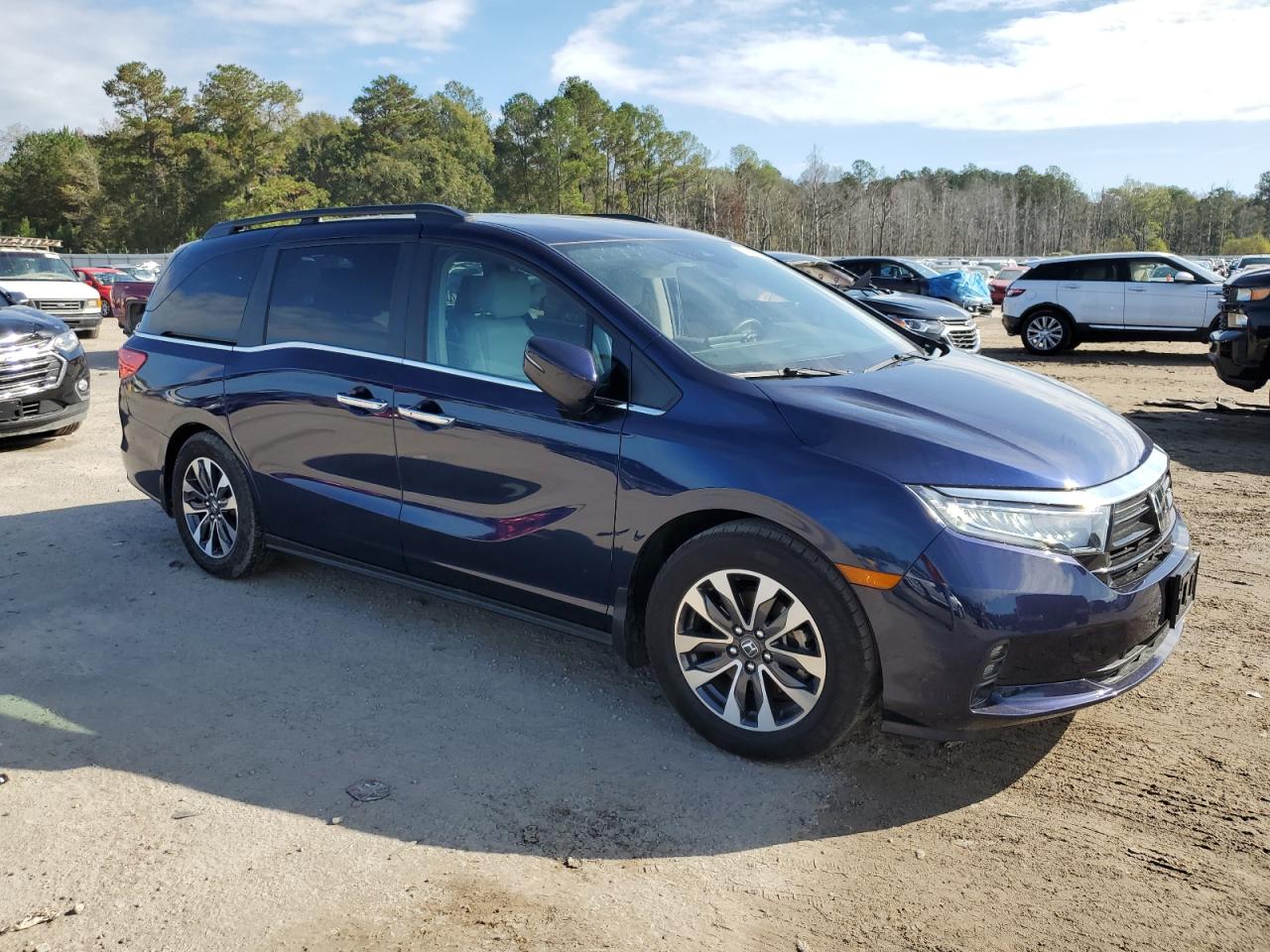 2022 HONDA ODYSSEY EXL VIN:5FNRL6H7XNB007887