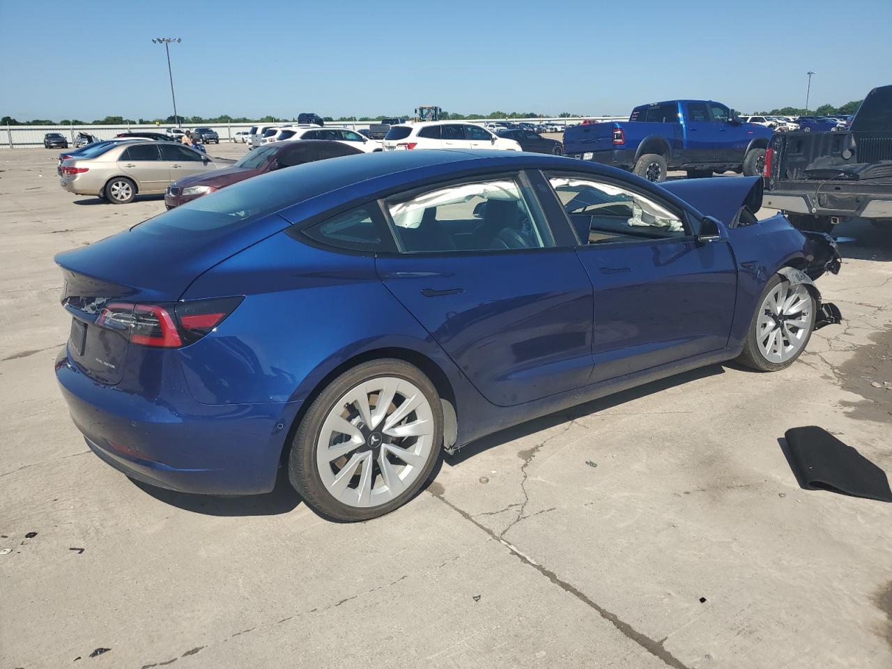 2022 TESLA MODEL 3  VIN:5YJ3E1EB4NF191719