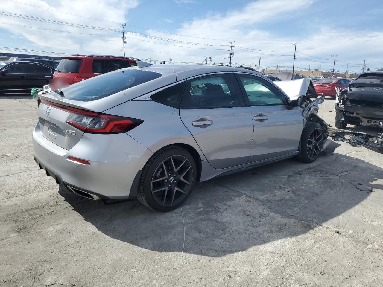 2022 HONDA CIVIC SPORT TOURING VIN:19XFL1H84NE011115