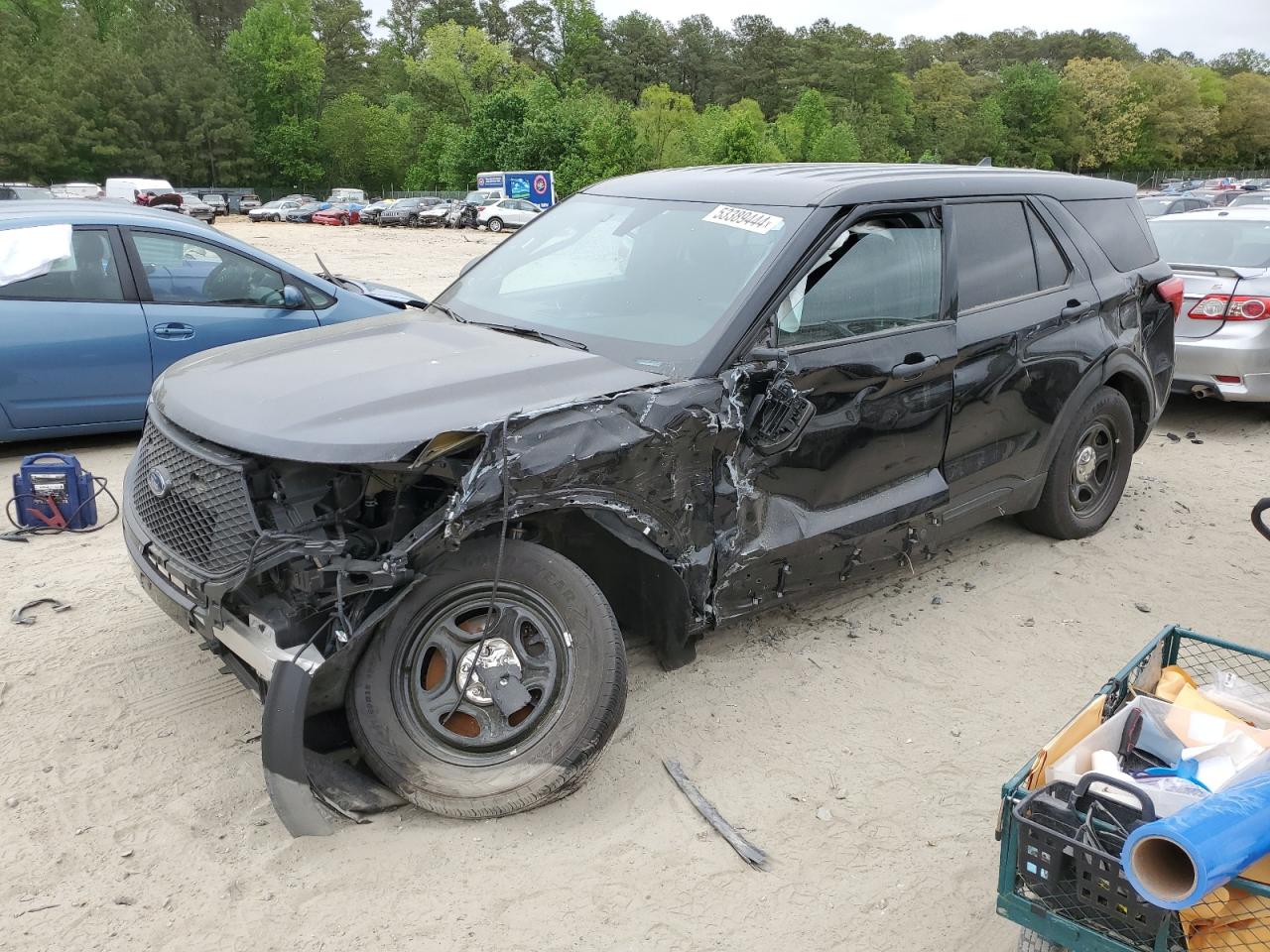 2022 FORD EXPLORER POLICE INTERCEPTOR VIN:1FM5K8AB5NGB31708