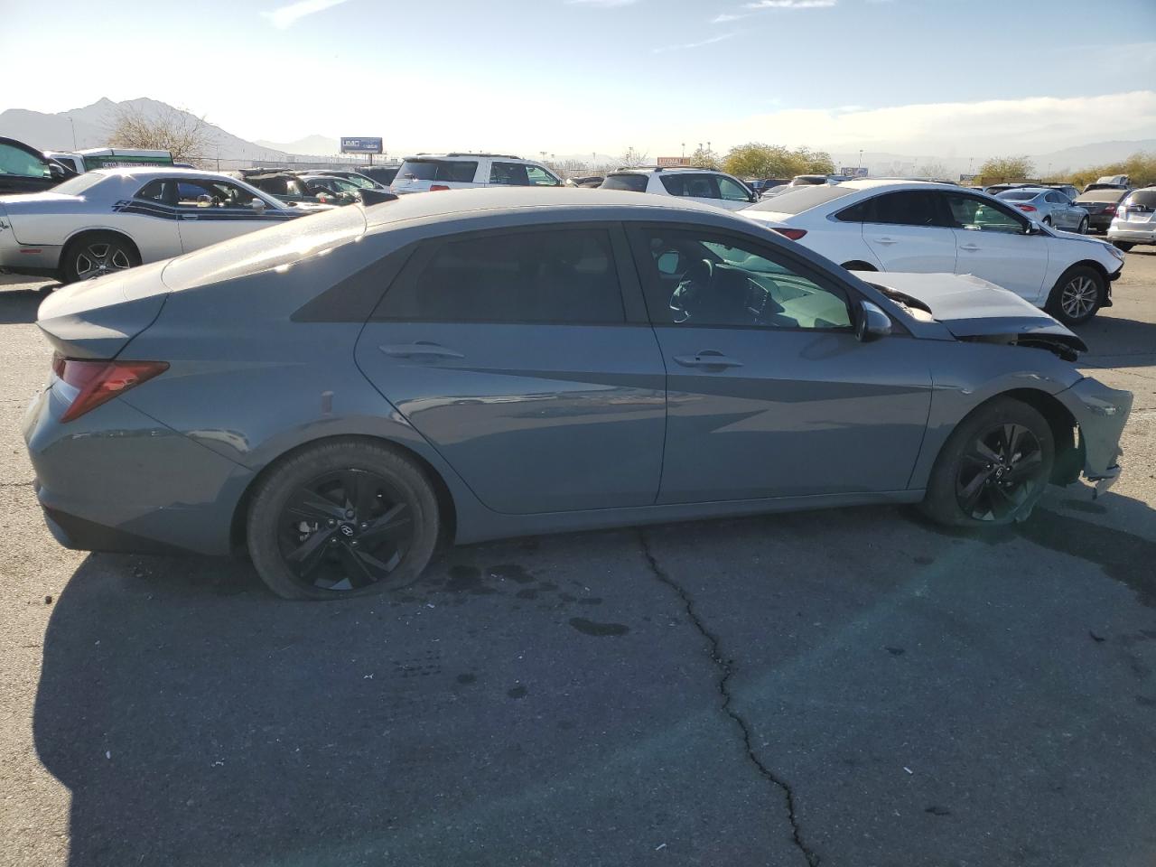 2022 HYUNDAI ELANTRA BLUE VIN:KMHLM4AJ3NU023557