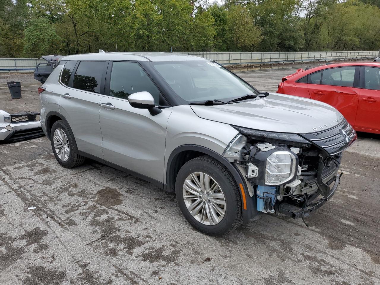 2022 MITSUBISHI OUTLANDER ES VIN:JA4J4TA8XNZ018503