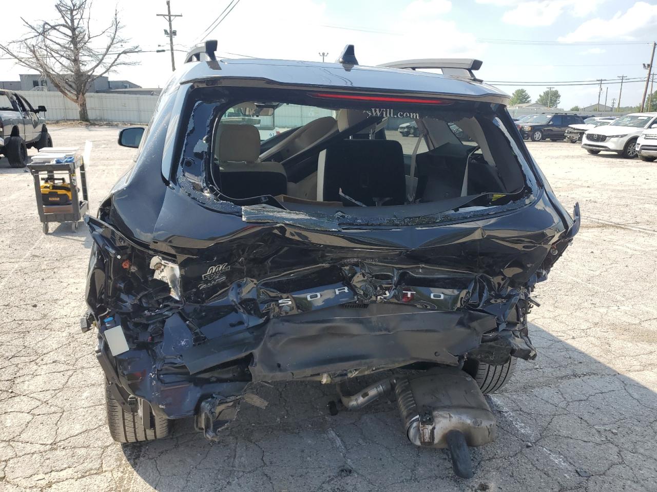 2022 KIA SORENTO EX VIN:5XYRHDLF4NG132400