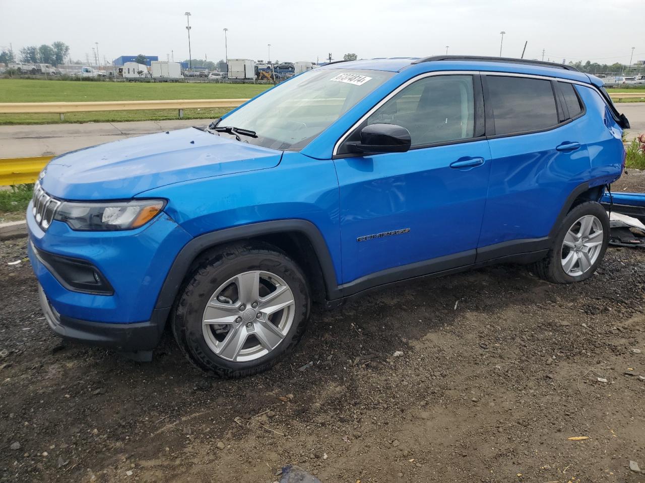 2022 JEEP COMPASS LATITUDE VIN:3C4NJCBB3NT156112