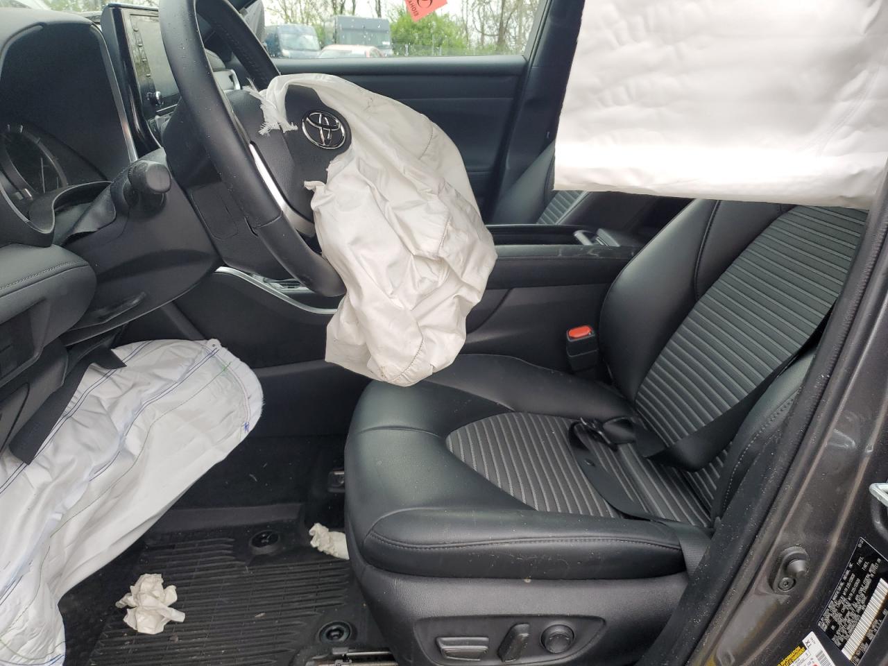 2022 TOYOTA HIGHLANDER XSE VIN:5TDLZRBH0NS257075