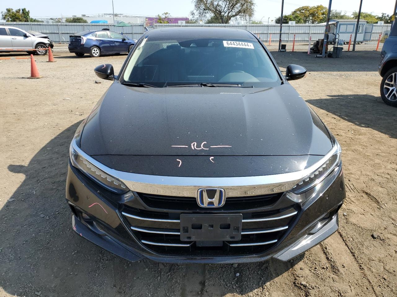 2022 HONDA ACCORD HYBRID EXL VIN:1HGCV3F52NA012110