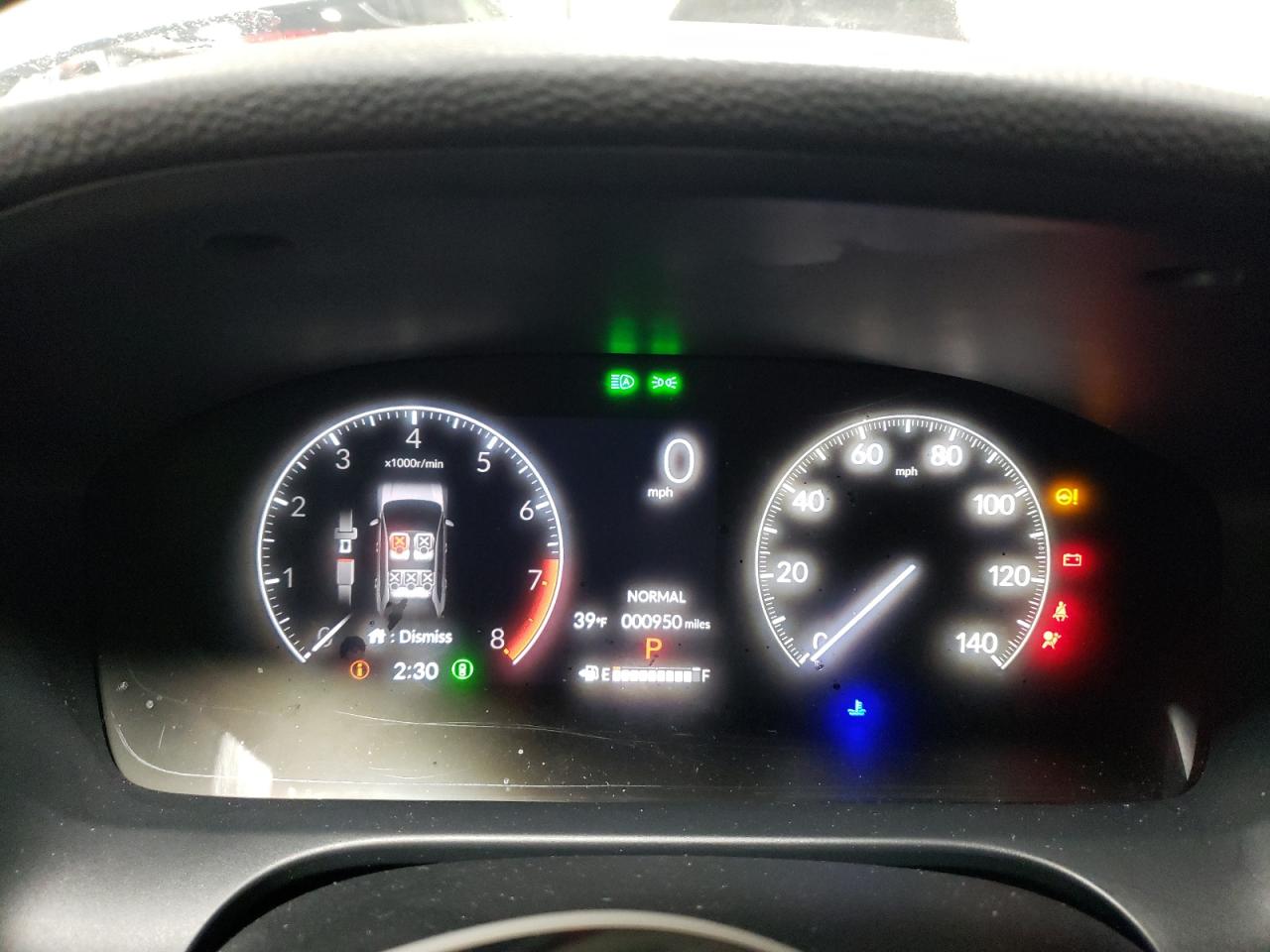 2024 HONDA HR-V SPORT VIN:3CZRZ2H57RM725981