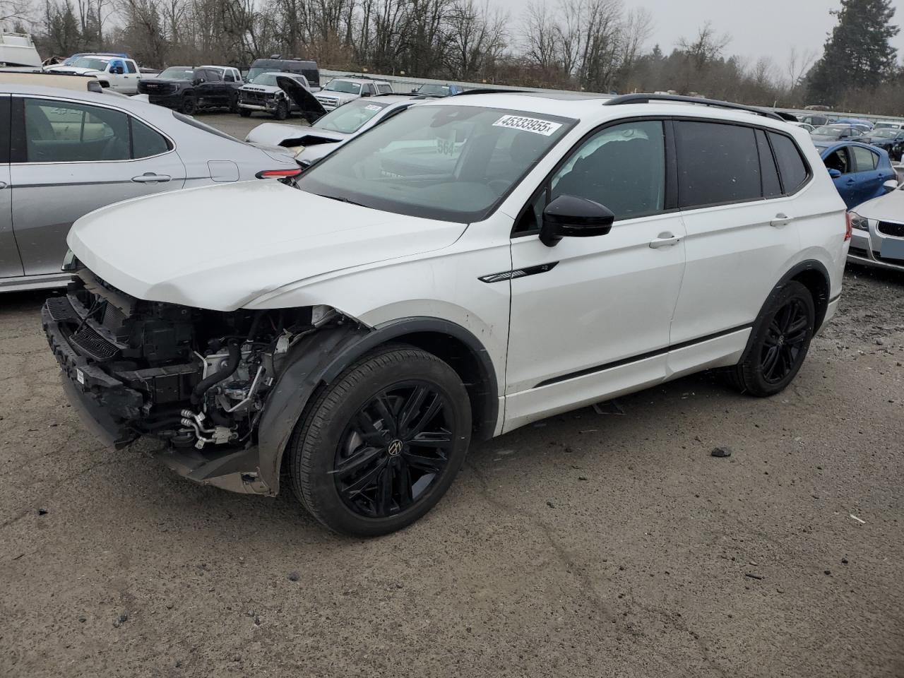 2022 VOLKSWAGEN TIGUAN SE R-LINE BLACK VIN:3VV8B7AX4NM095511