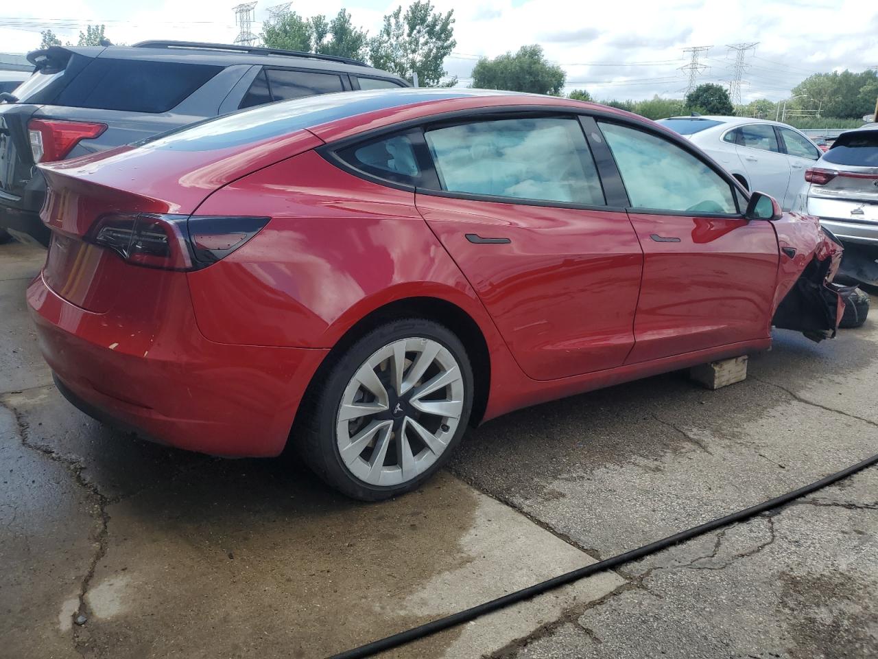 2022 TESLA MODEL 3  VIN:5YJ3E1EA7NF286069