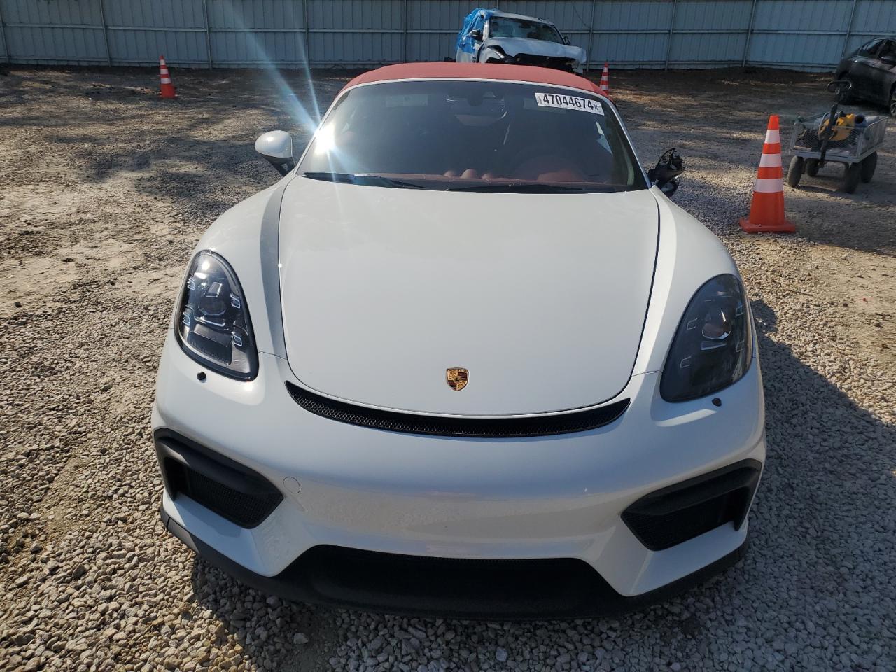 2022 PORSCHE BOXSTER SPYDER VIN:WP0CC2A8XNS235344