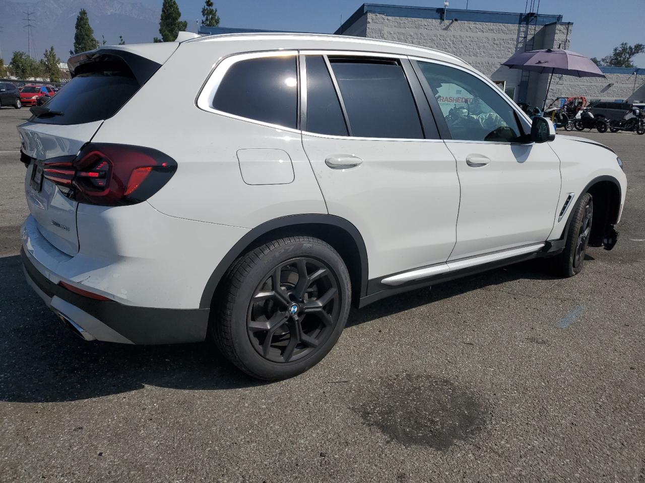 2022 BMW X3 SDRIVE30I VIN:5UX43DP09N9J34545