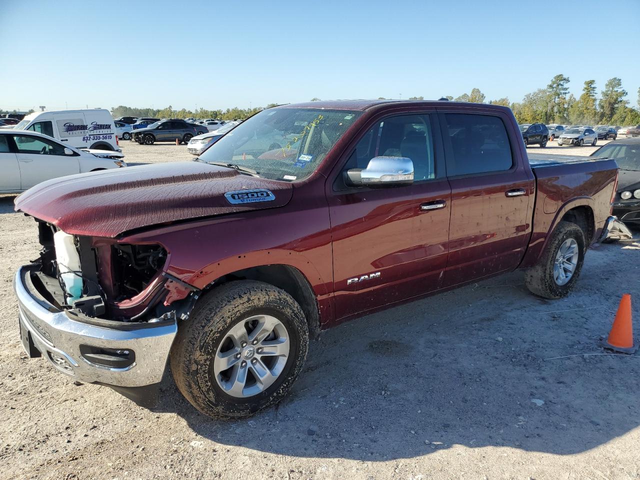 2022 RAM 1500 LARAMIE VIN:1C6RRFJG4NN305353