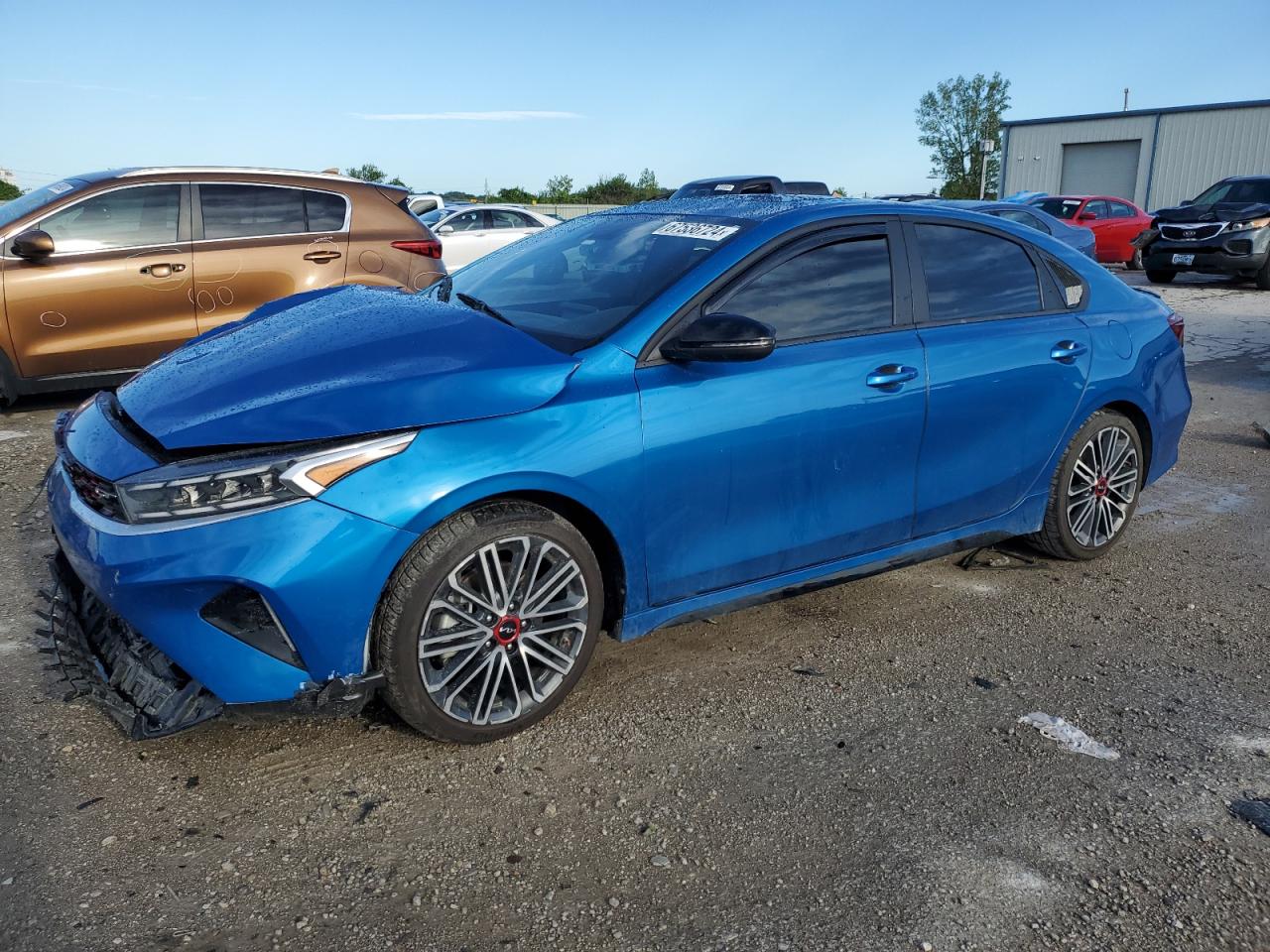 2022 KIA FORTE GT VIN:3KPF44AC4NE488270