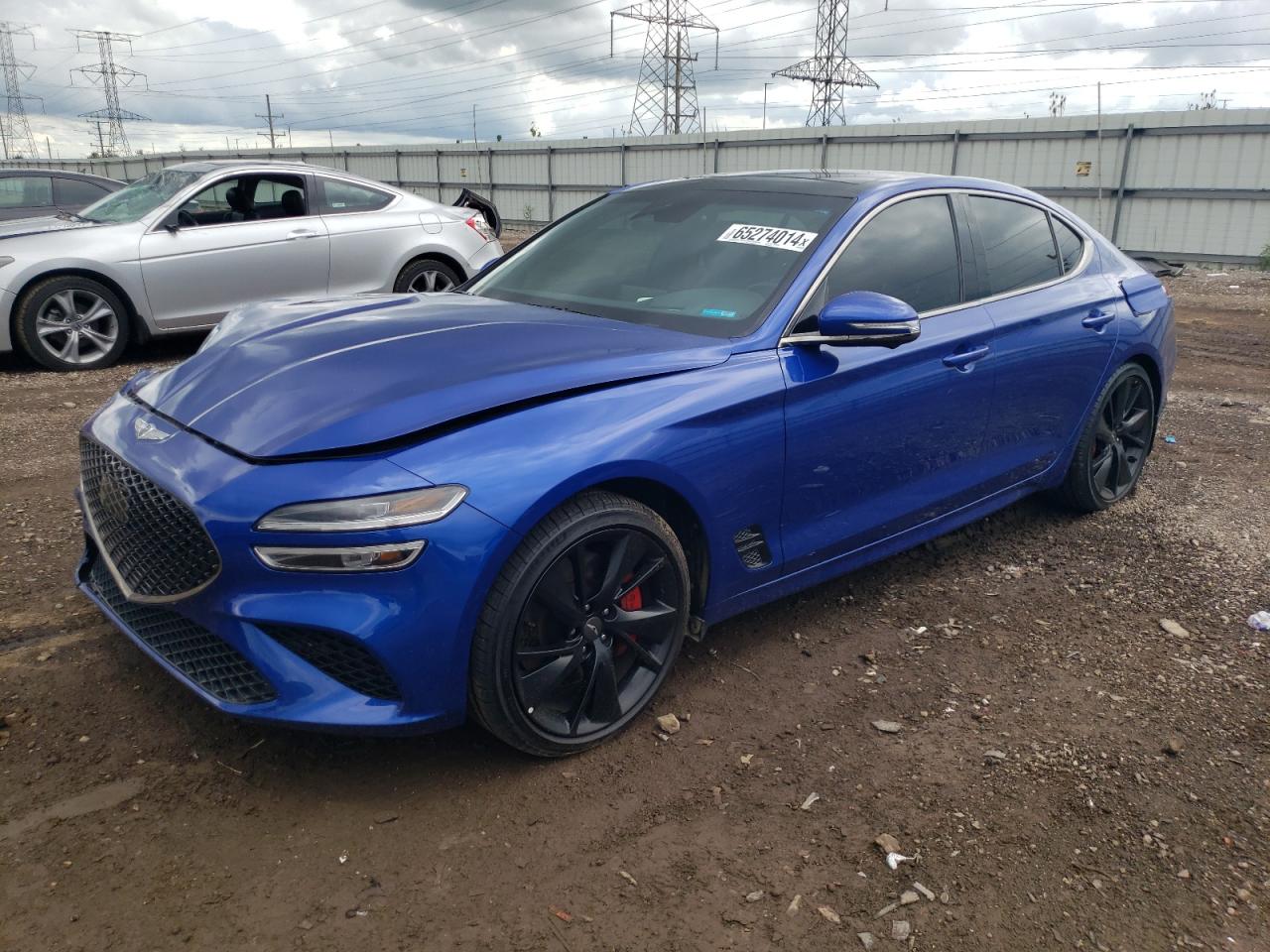 2022 GENESIS G70 BASE VIN:KMTG54TE1NU098617