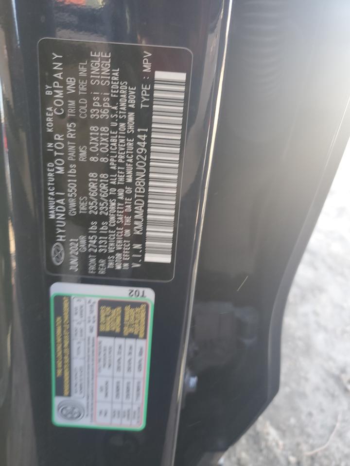 2022 GENESIS GV70 BASE VIN:KMUMADTB8NU029441