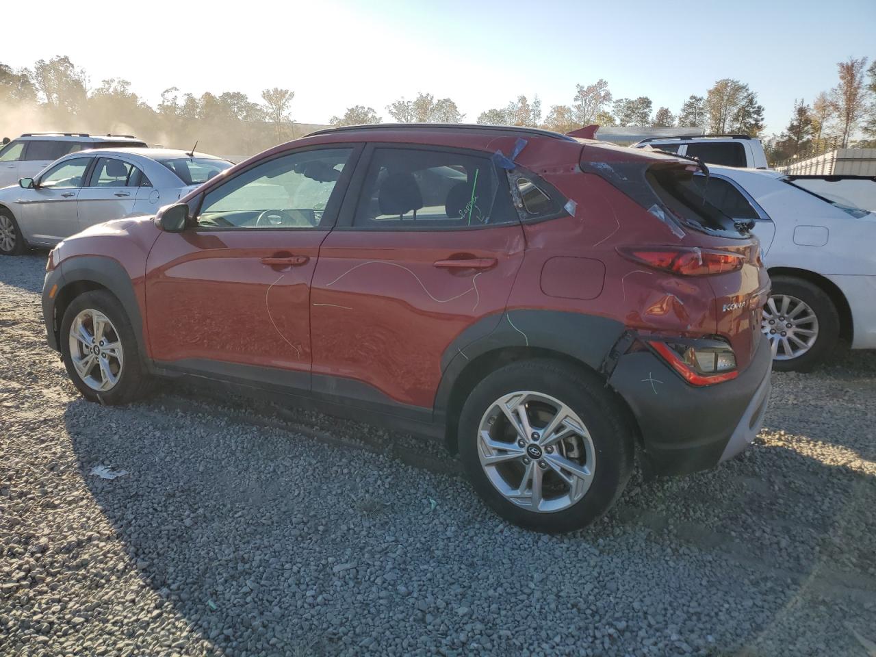 2022 HYUNDAI KONA SEL VIN:KM8K6CAB4NU820568