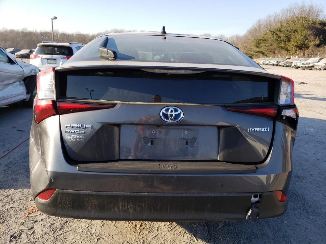 2022 TOYOTA PRIUS LE VIN:JTDL9MFU8N3034486