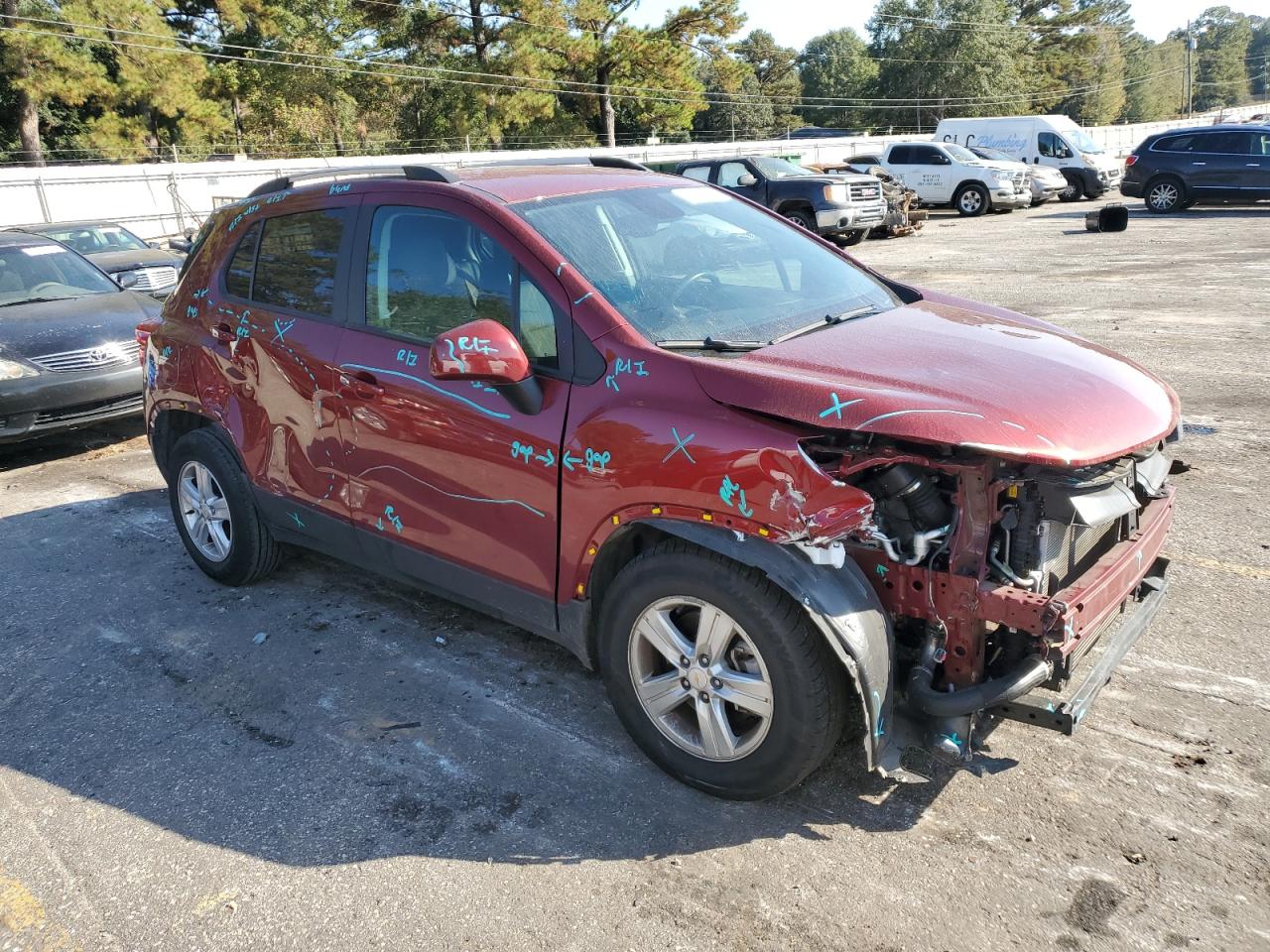 2022 CHEVROLET TRAX 1LT VIN:KL7CJLSM2NB513741