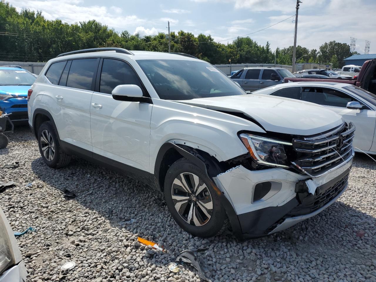 2024 VOLKSWAGEN ATLAS SE VIN:1V2DR2CA7RC595124