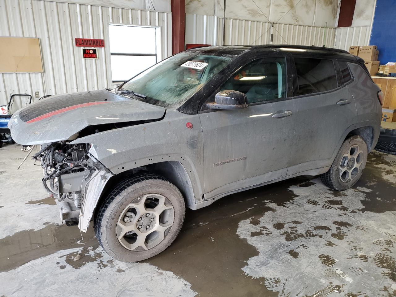 2022 JEEP COMPASS TRAILHAWK VIN:3C4NJDDB7NT206576