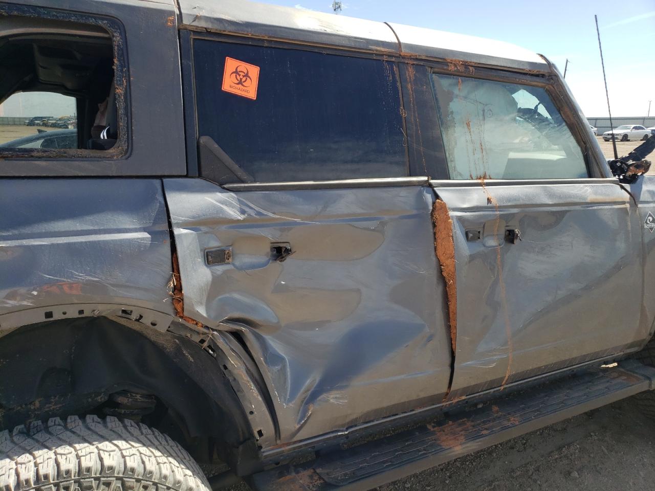 2023 FORD BRONCO BASE VIN:1FMEE5DP7PLB10950