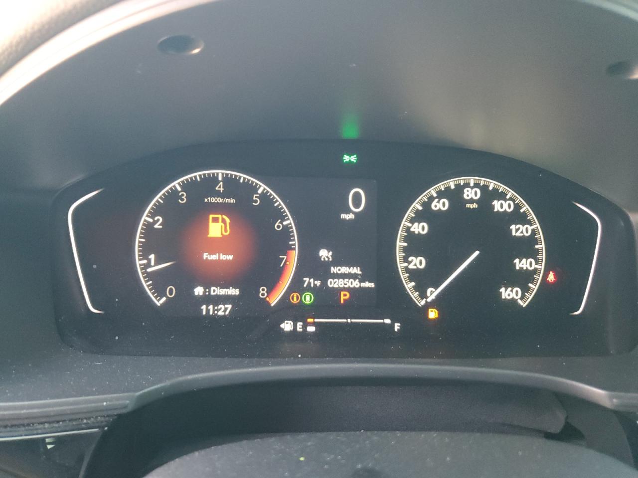 2023 HONDA CIVIC SPORT VIN:2HGFE2F54PH557835