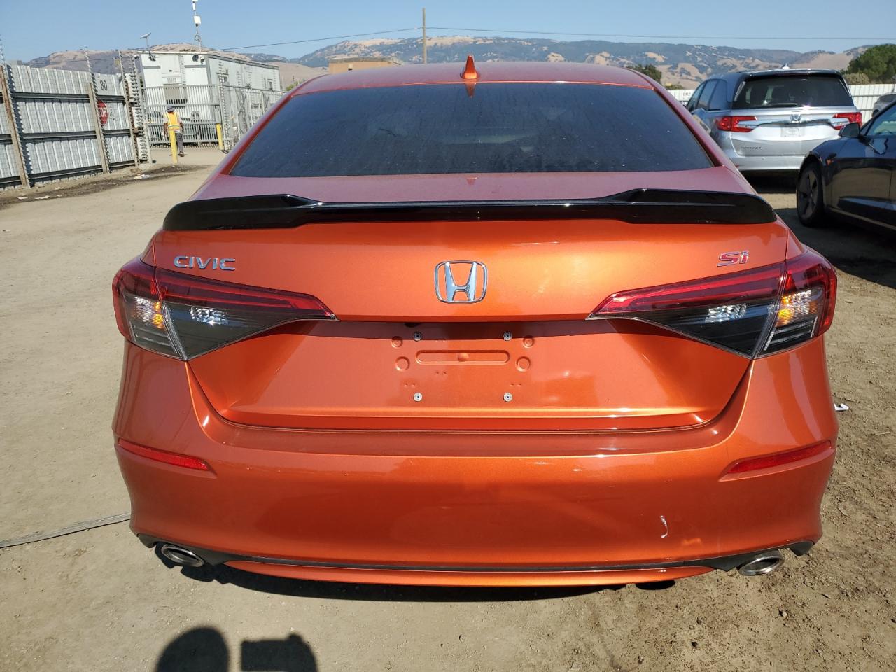 2022 HONDA CIVIC SI VIN:2HGFE1E57NH470052