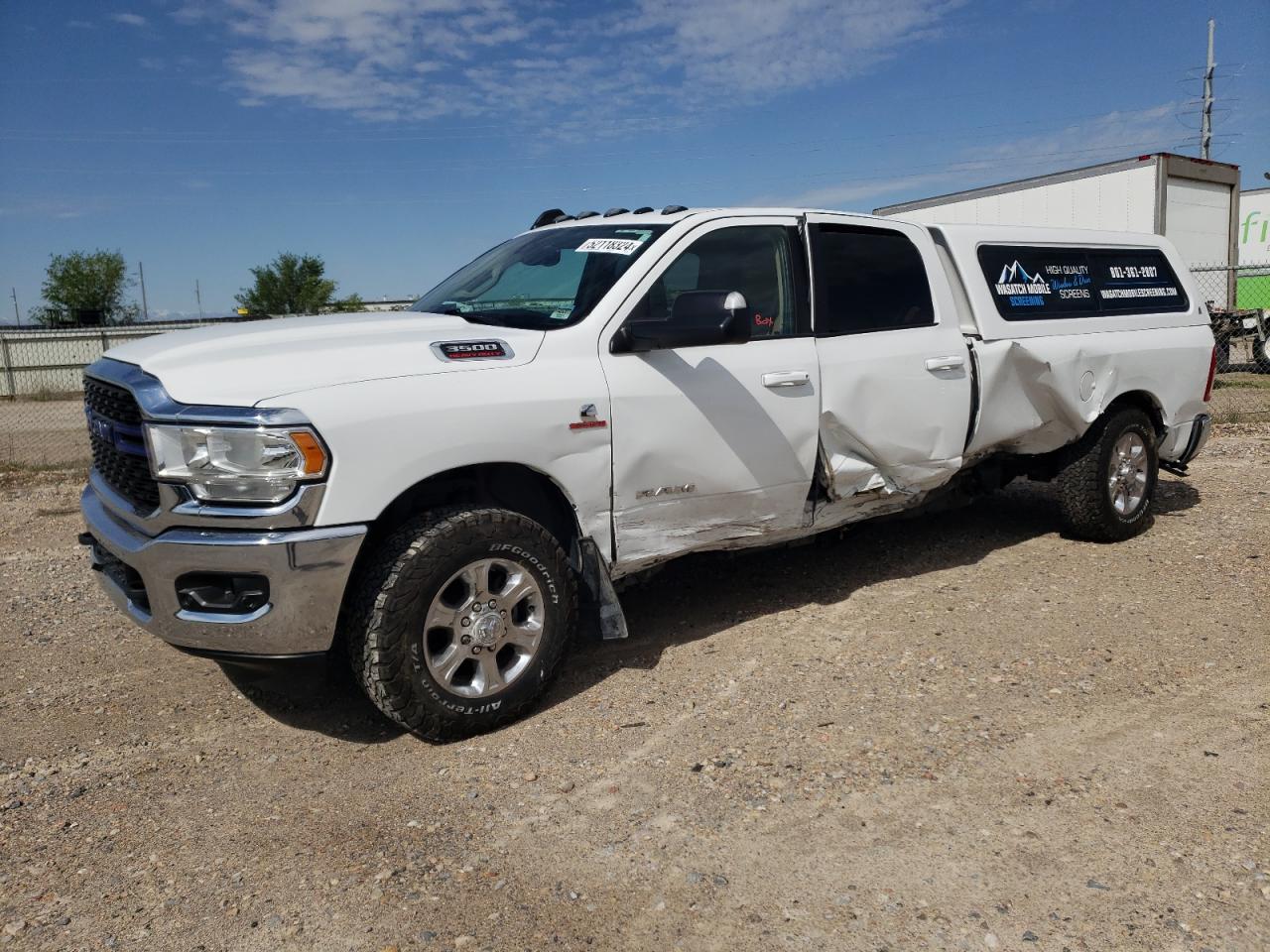 2022 RAM 3500 BIG HORN/LONE STAR VIN:3C63R3HL8NG122070