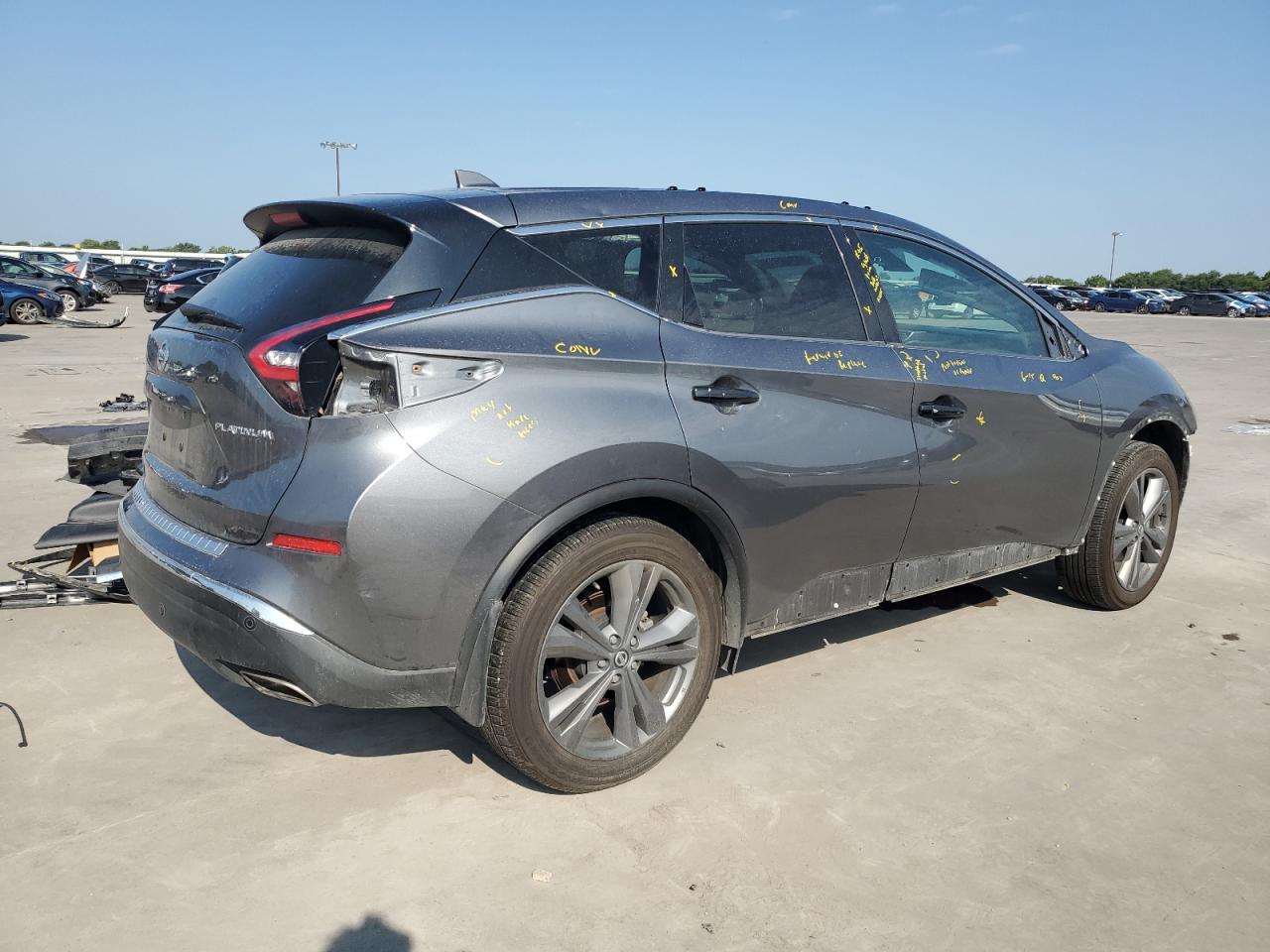 2022 NISSAN MURANO PLATINUM VIN:5N1AZ2DJ4NC114576