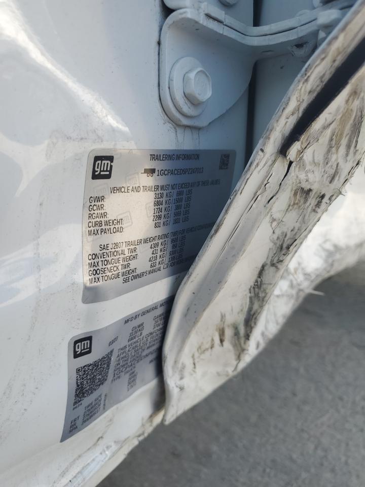 2023 CHEVROLET SILVERADO C1500 LT VIN:1GCPACED5PZ247013