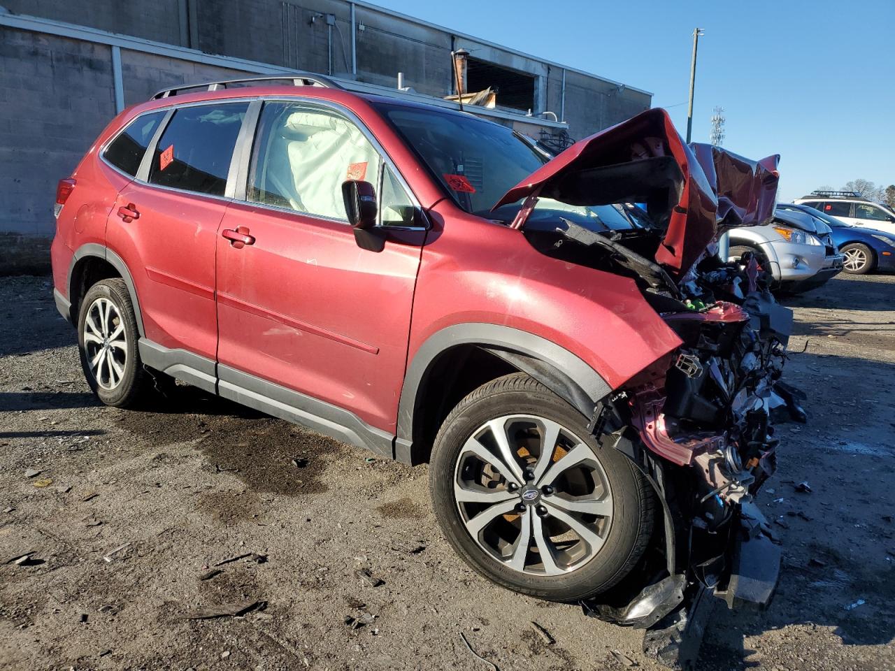 2023 SUBARU FORESTER LIMITED VIN:JF2SKAPC5PH483085