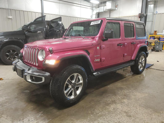2022 JEEP WRANGLER UNLIMITED SAHARA VIN:1C4HJXEN9NW120171