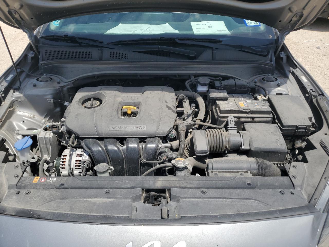 2022 KIA FORTE FE VIN:3KPF24AD8NE457537