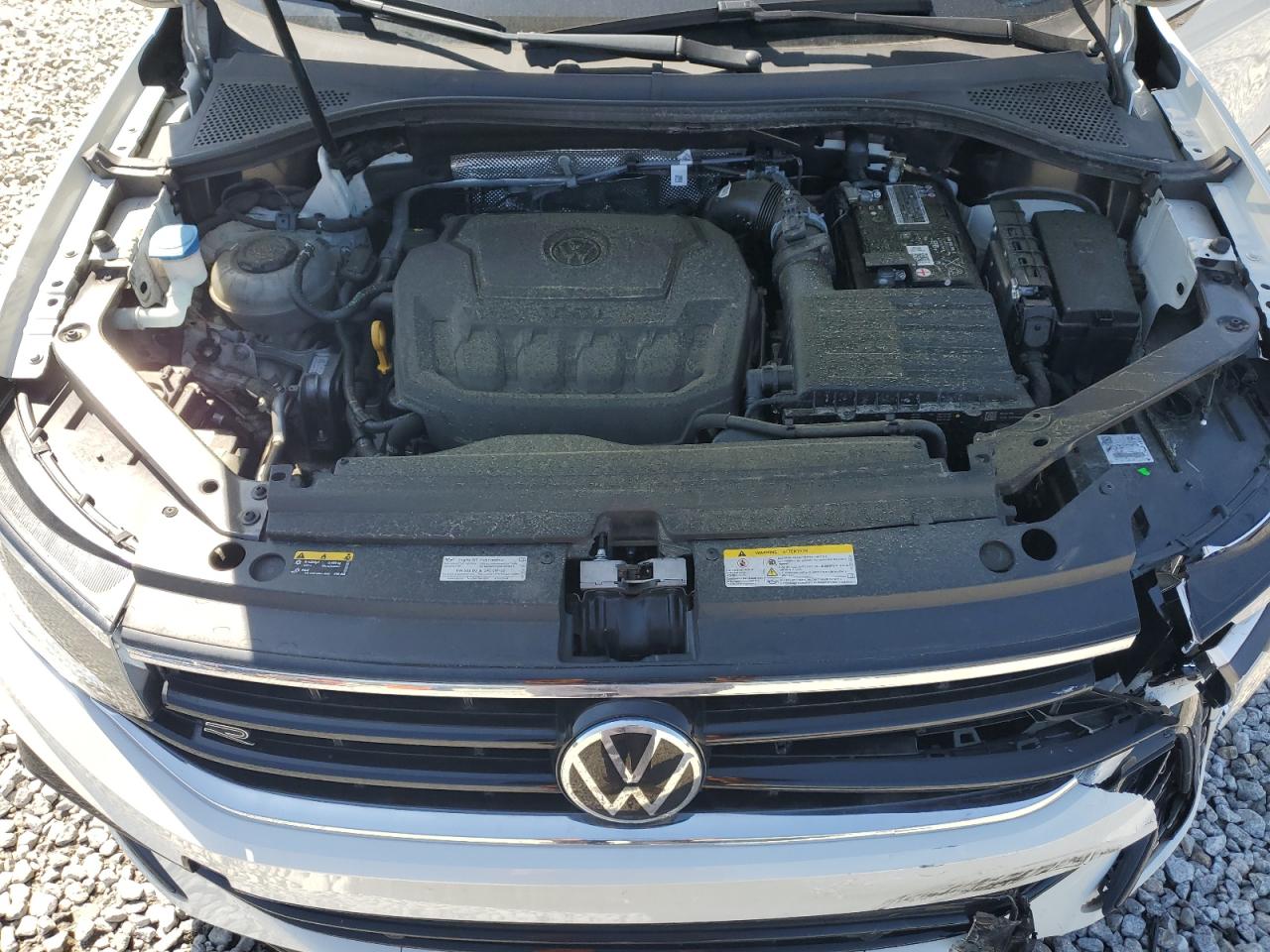 2022 VOLKSWAGEN TIGUAN SE R-LINE BLACK VIN:3VVCB7AX5NM058171