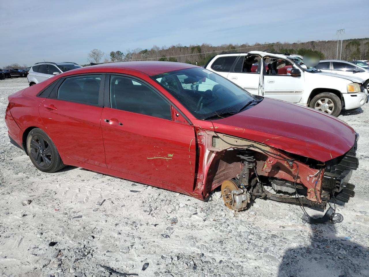 2022 HYUNDAI ELANTRA SEL VIN:KMHLM4AG6NU349549