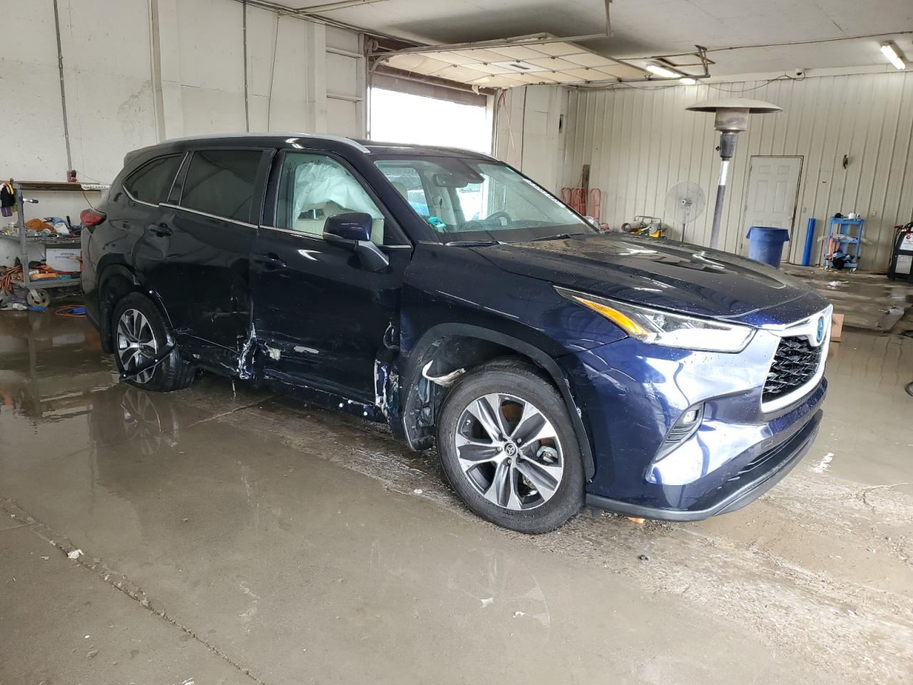 2023 TOYOTA HIGHLANDER HYBRID XLE VIN:5TDKBRCH0PS125886