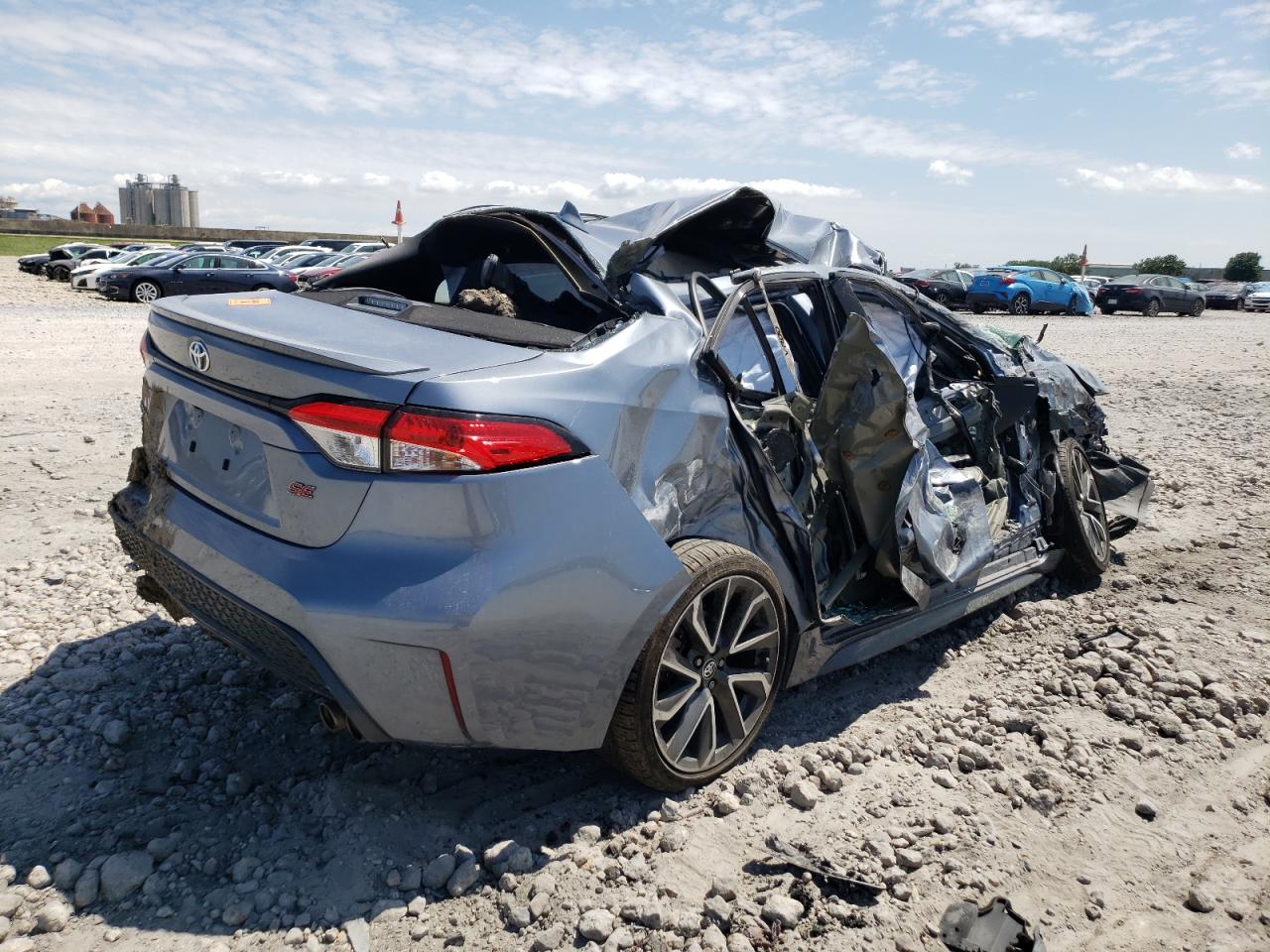 2022 TOYOTA COROLLA SE VIN:5YFS4MCEXNP132448