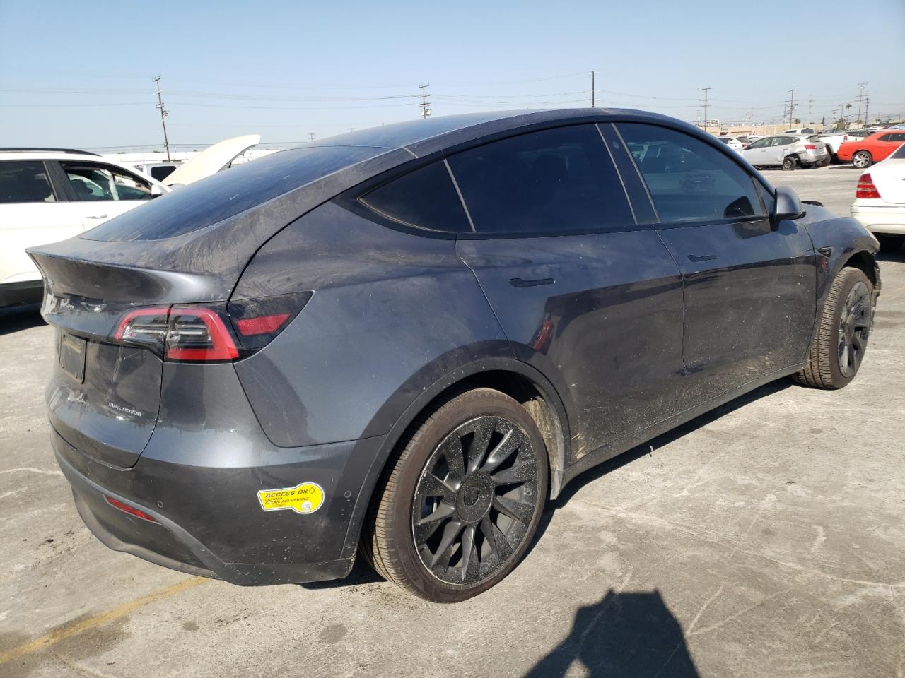 2022 TESLA MODEL Y  VIN:7SAYGDEEXNF350144