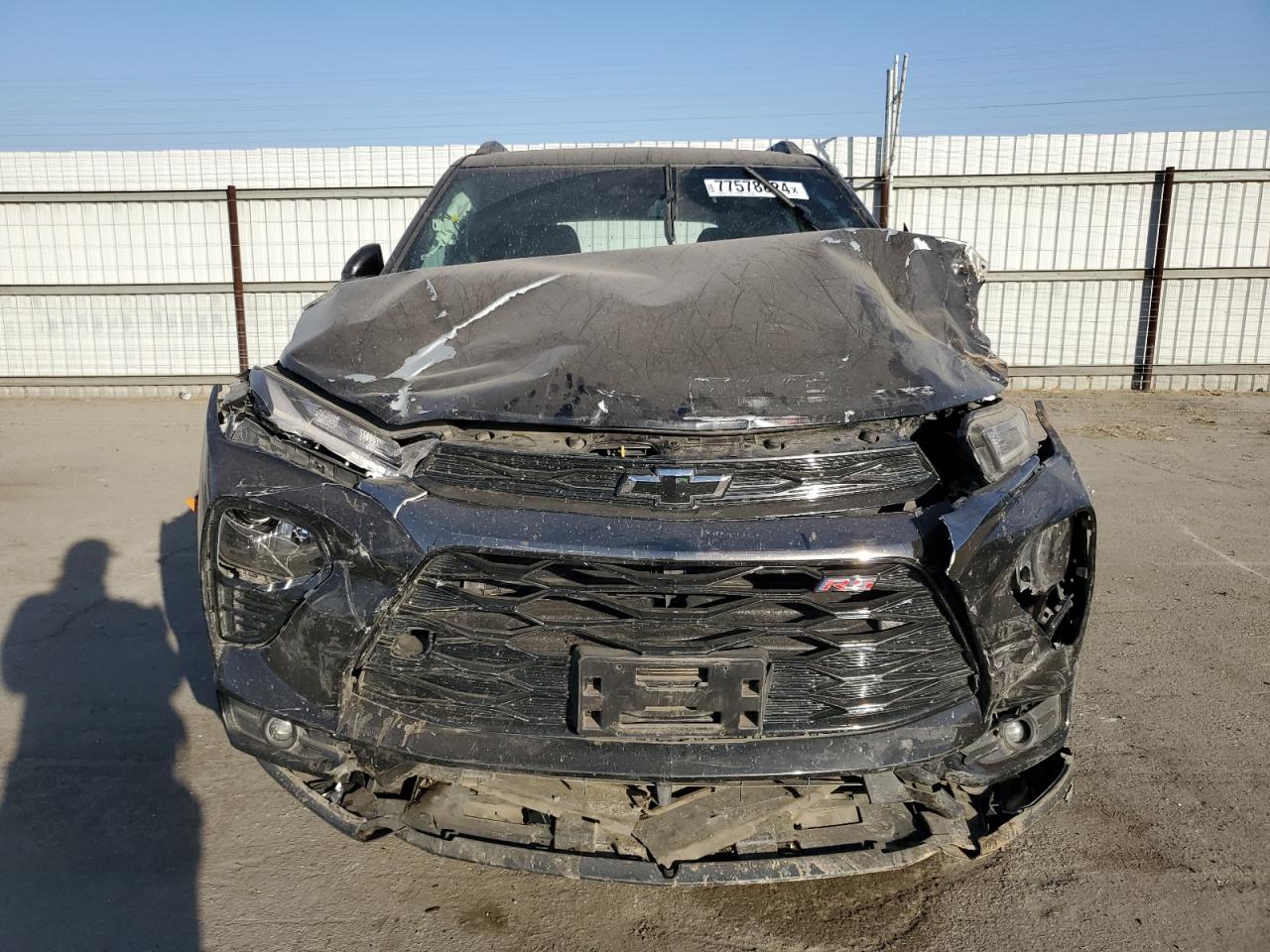 2022 CHEVROLET TRAILBLAZER RS VIN:KL79MTSLXNB068867